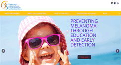 Desktop Screenshot of enrightmelanomafoundation.org